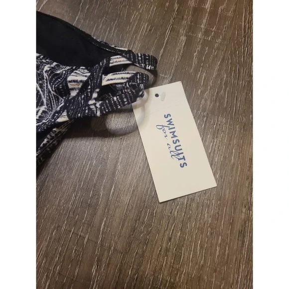 Swimsuits for All NWT 2 piece Bikini Bathing Suit Size 18 - Picture 3 of 4